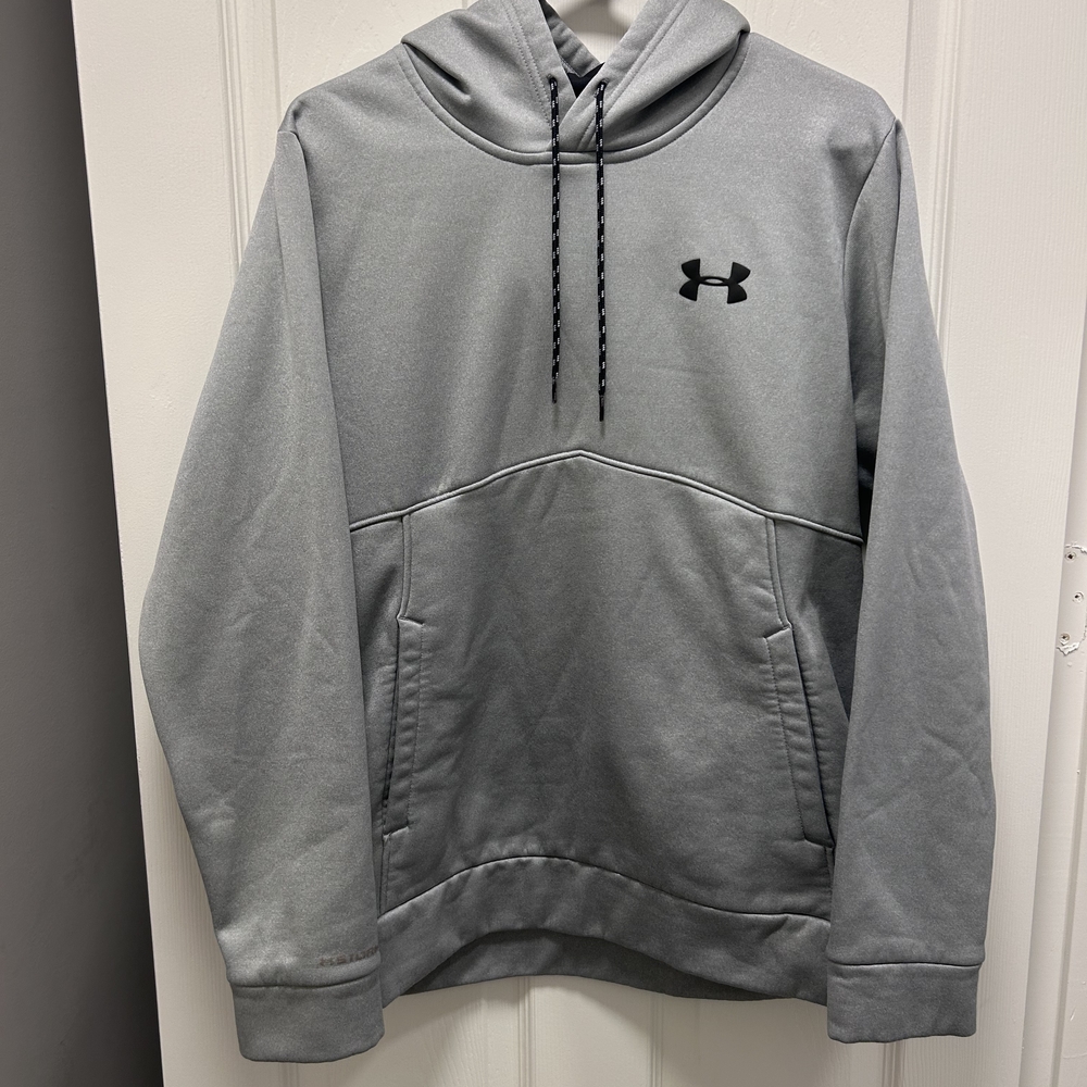 Under Armour Men's Light Gray Hoodie